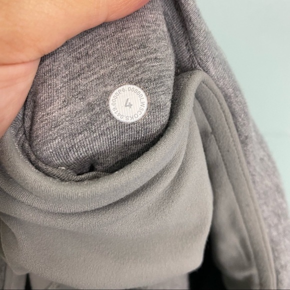 Lululemon‎ Wunder Lounge Tight Sz 4 Gray W5COKS - Picture 4 of 4